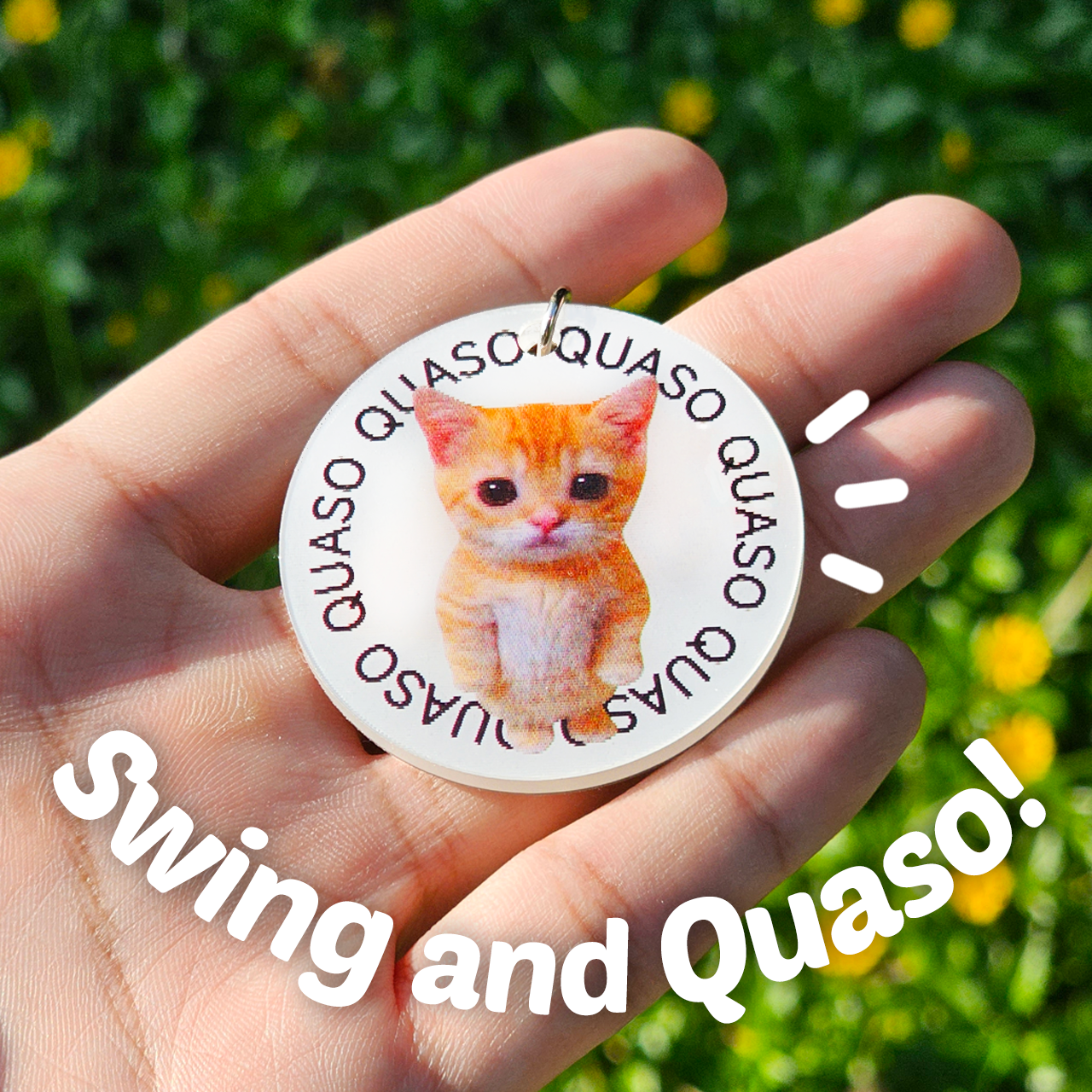 Quaso Cat Gif Charm